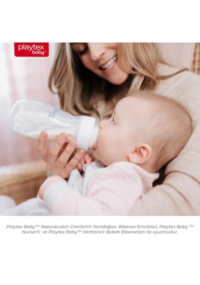 Playtex Naturalatch Yenidoğan Biberon Emziği, 6+ Ay, 2 Adet