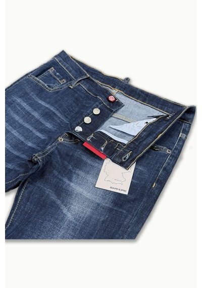 Barmore Dark Indigo Jean Mavi