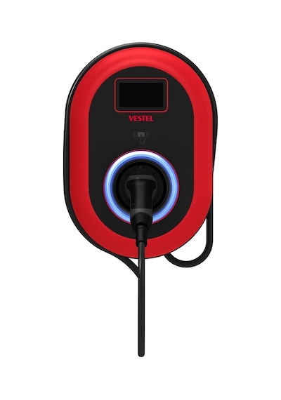 Vestel EVC04 Smart 22KW Kablolu Elektrikli Araç Şarj İstasyonu