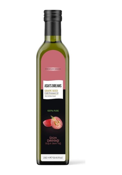 Asia's Dreams Üzüm Çekirdeği Soğuk Sıkım Yağ 250ml