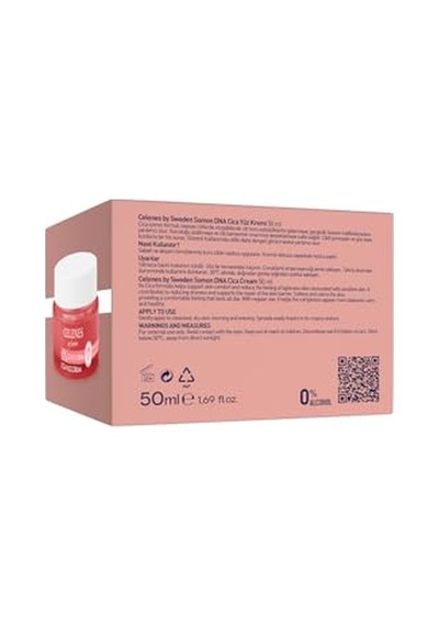 Tr Sweden Somon Dna Pdrn Onarıcı Yenileyici Cica Yüz Kremi 50 Ml 2 Paketi