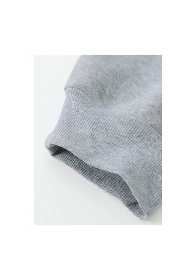 Tarzsokak Sporsity Letter Graphic Slant Pocket Eşofman Altı Gri