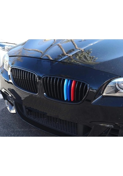 Bmw F10 M Stil Panjur Şeridi 2011 - 2013 Uyumlu Böbrek Klipsi  Panjura Uyar  -