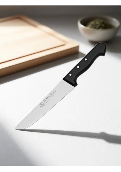 Sürmene Kuşbaşı Kasap Bıçağı 32,5 Cm Pimli Keskin Et Doğrama Kurban Kesim Bıçağı Sürbisa 61030