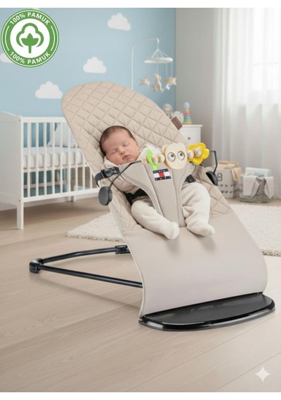 Tommybaby Millenium Cotton Bebekler Için Üç Kademeli Kolay Taşınabilir Sallanan Oyuncaklı Ana Kucağı
