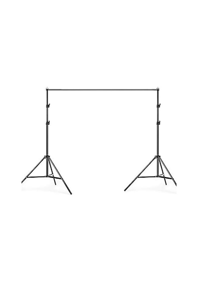 2 X 3 M 6 6 X 10 Ft Stüdyo Arka Plan Standı Tutucu Alüminyum Alaşım Ayarlanabilir Fotoğraf Arka Planı Destek Sist