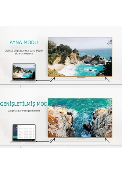 Ugreen 4K 60Hz Displayport to Displayport Kablo 2 Metre