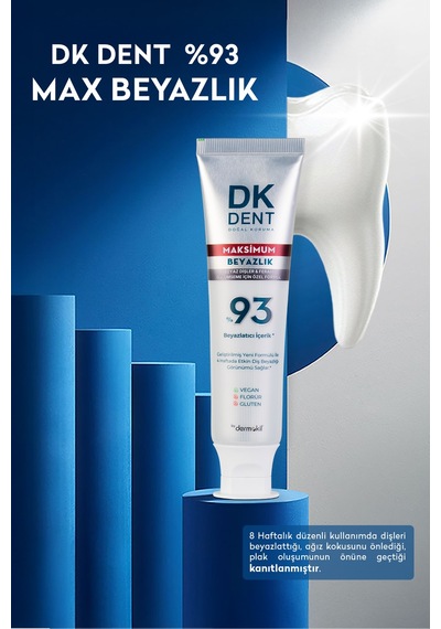 Dermokil DK Dent Max White Beyazlık Diş Macunu 75 ML