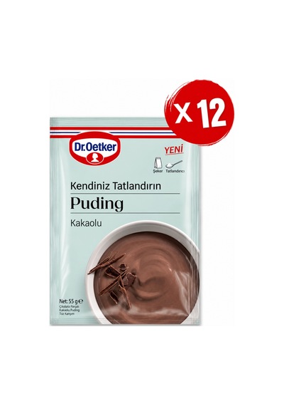 Kendiniz Tatlandırın Kakaolu Puding 55 G 12 Avantaj Paketi - 905693992