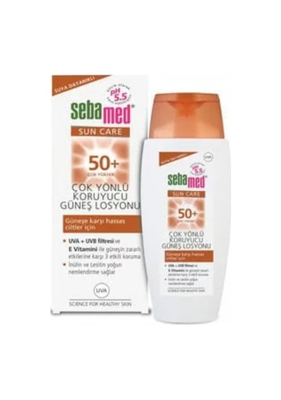 Suya Dayanıklı Çok Yönlü Koruyucu Güneş Losyonu Spf 50+ 150 Ml - 410304089877711