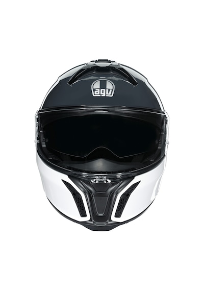 Agv Tourmodular Mlt Balance Çene Açılır Kask Beyaz Gri Kırmızı