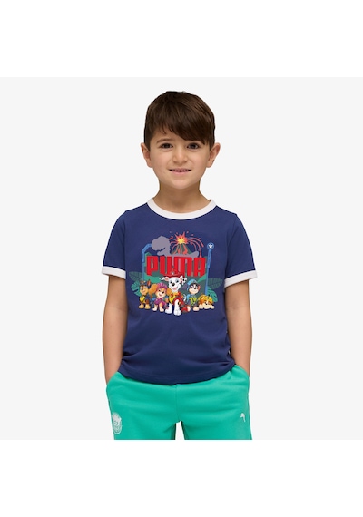 Puma X Paw Patrol Ringer Çocuk Mavi T-shirt 634935 545591