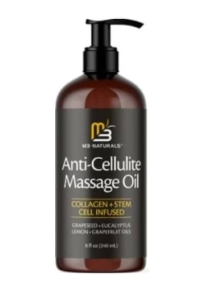 Süper M3 Naturals Aaimox Kolajen Ve Kök Hücre Içeren Anti Selülit Masaj Yağı