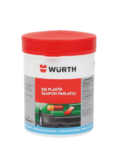 Würth Dış Plastik Ve Tampon Parlatıcı 1Lt (493613314) Çok Renkli