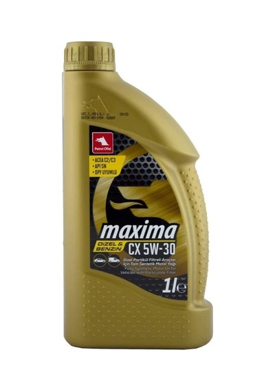 Maxima Cx 5w/30 1 Litre Tam Sentetik Motor Yağı