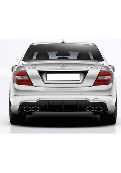 Mercedes W204 C Serisi Amg C63 2012 - 2014 Difüzör Plastik    Boyası