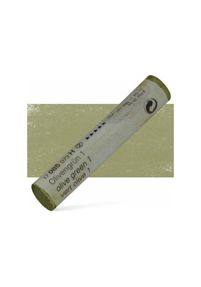 Schmincke : Artist Soft Pastel Boya : 085 H Olive Green 1