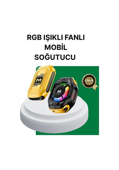 Lvsqvr 7 Kanatlı Vortex Fanlı Akıllı Telefon Soğutma Aparatı