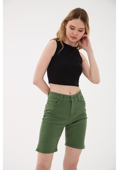 Fashion Friends Bayan Crop 25y0326k1 Siyah Siyah