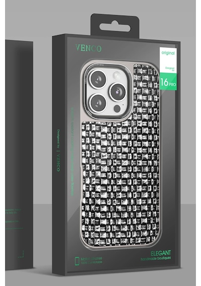 Venco - 209 - İphone 16 Brand Kapak - Glblseme - - Gümüş
