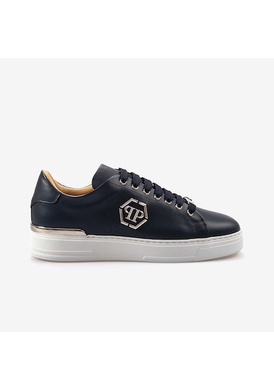 Philipp Plein Bağcıklı Erkek Spor & Sneaker Ayakkabı Usc0670 Dark Blue