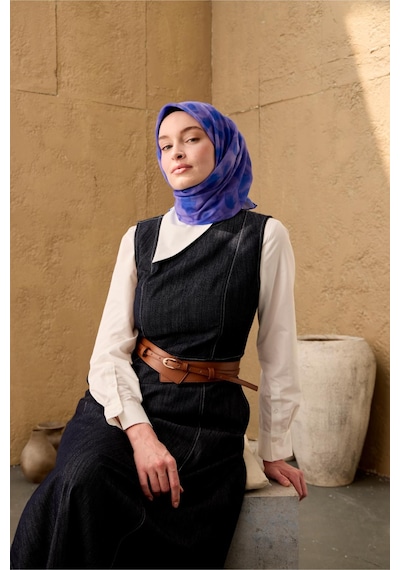 Silk Home Soft Eşarp 73098 Mor, Eflatun - 11