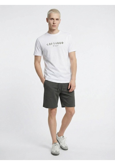 LOFT Regular Fit Erkek Tshirt K.kol Lf2041024 Q1.v1 Beyaz