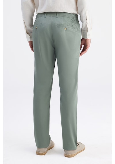 D's Damat Ds Damat Relaxed Fit Pilesiz Yeşil Gabardin Chino Pantolon 6hcc3ı303777m Çok Renkli