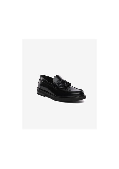 Greyder Erkek Siyah Hakiki Deri Loafer Ayakkabı 5k1ua64729 Siyah