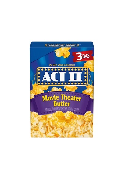 Act Iı Movie Theater Butter Microwave Popcorn 234g