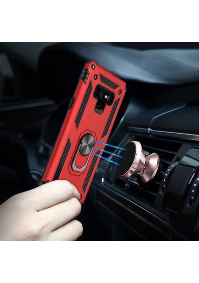 Galaxy Note 9 Kilif Zore Vega Yüzüklü Standli Zirh Kilif 556718998