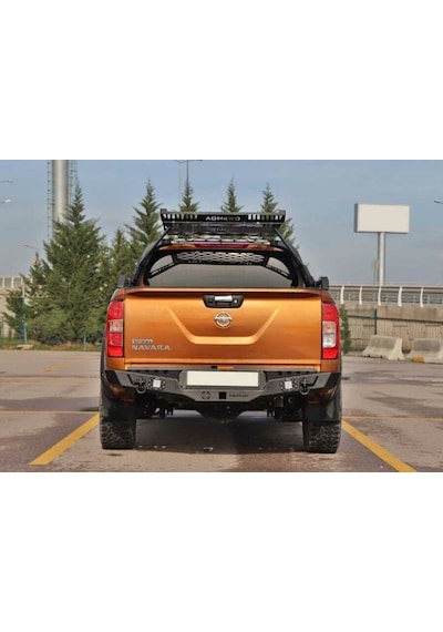 Nissan Navara Off Road Arka Tampon Koruma 2010-2021 Aqm-s20