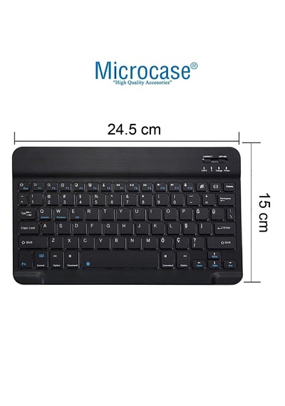 Microcase Oneplus Pad 4 13.2 İnch İle Uyumlu Apple Uyumlu MacBook Laptop Çantası 2 Bölmeli + Bluetooth Klavye+mouse+tablet Standı Siyah Al5568 Diğer