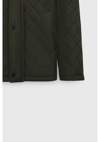 AC&Co / Altınyıldız Classics Erkek Hakı Standart Fit Normal Kesim Dik Yaka Kapitone Desenli Çıtçıtlı Yan Cepli Overcoat Hakı Haki AC&Co / Altınyıldız Classics Erkek Hakı Standart Fit Normal Kesim Dik Yaka Kapitone Desenli Çıtçıtlı Yan Cepli Overcoat Hakı Haki