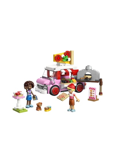 LEGO® Friends Pizza Kamyonu 42694 - 6 Yaş ve Üzeri Çocuklar için Mini Bebek İçeren Yaratıcı Oyuncak Yapım Seti (190 Parça)