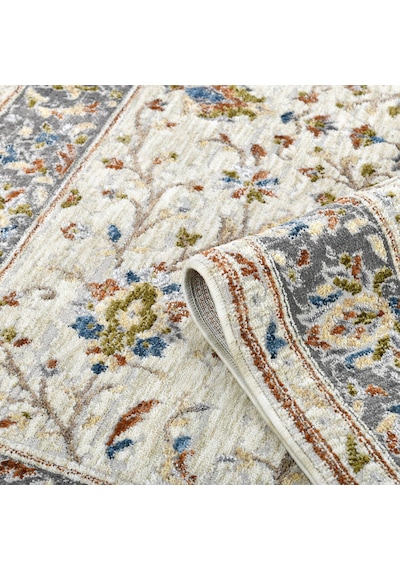 Motto Vintage Modern Dokuma Halı Oturma Odası Salon Halısı Y961d Wv15