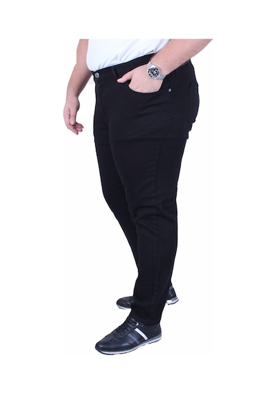 Moc Grande Mocgrande Büyük Beden Klasik 5 Cep Gabardin Pantolon 11915 Sıyah Siyah