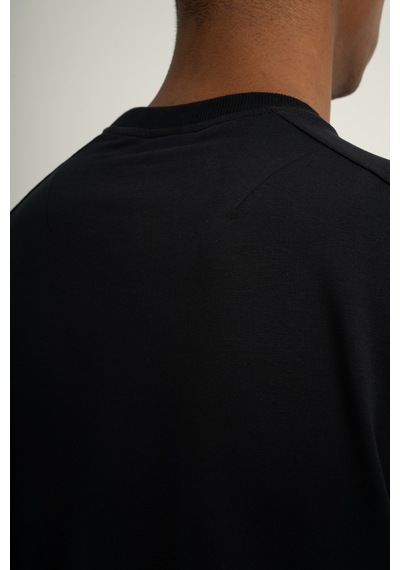 Airlife Sports Club Sz 3 Erkek Sıfır Yakalı Sweatshirt Lacivert