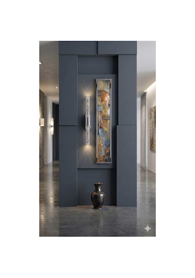 Bubblelight Small 31 Cm Modern Tasarım Led Aplik - Duvar Lambası - Gümüş - Pilli - Günışığı Platinum Günışığı Pilli