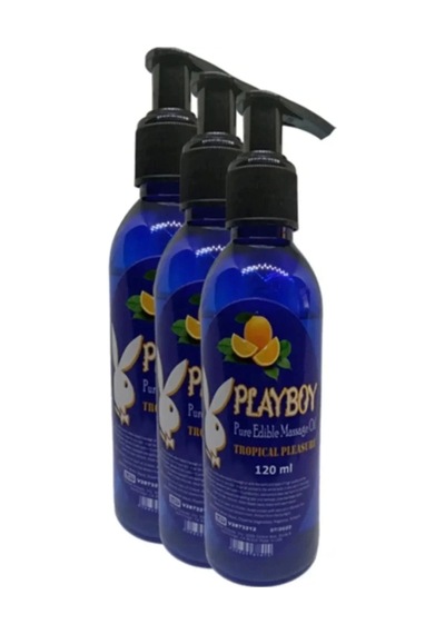 Pure Edible Massage Oil 120ml Portakal Aromalı Masaj Yağı X 3 Adet 54555831