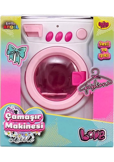 Mey İthalat Pilli Işıklı Ve Sesli Küçük Çamaşır Makinesi 02603