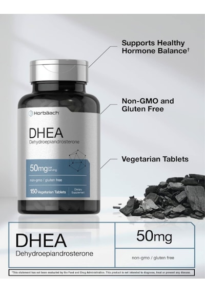 Horbäach Dhea 50mg 150 Tablet Usa Menşei. 3933 Aromasız