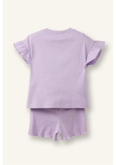 Defacto Fitilli Kaşkorse 2li Takım Kız Bebek H5482a526smpr67 Mor-pr67