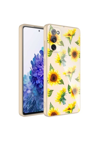 Galaxy S20 Fe Uyumlu Kamera Korumalı Desenli Sert Silikon Zore Epoksi Kılıf-no2 NO2