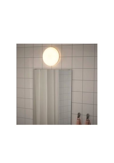 Ikea Barlast Tavan/duvar Lambası , Beyaz, 25 Cm, Led'li Beyaz - Beyaz