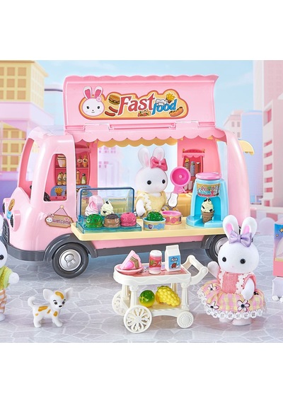 Bay Dreamy Mini Tavşan- Tatlı Karavanı Oyun Seti