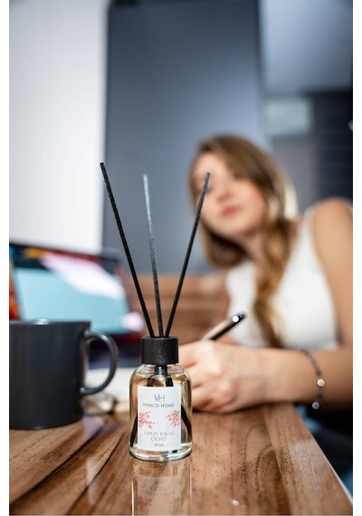 Vivaldi Home Japon Kiraz Çiçeği Çubuklu Oda Kokusu Esansiyel Uçucu Yağ 50 ML