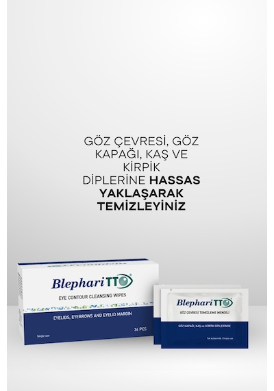 Blefaritto Swab Göz Çevresi Mendili 24'lü Blefaritto Swab Göz Çevresi Mendili 24'lü
