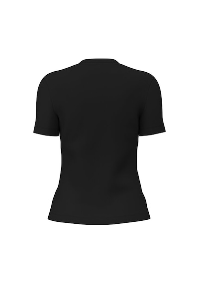 Guess Sonia Bisiklet Yaka Kısa Kollu Kadın Siyah T-shirt V6rı17kd741-jblk Siyah