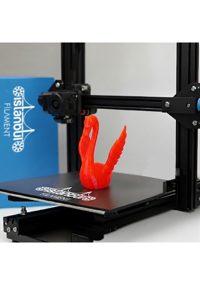 3d Baskı Pla+ Filament Neon Kırmızı 1 Kg Ø 1,75mm 0,05 Mm Bambu Lab Uyumlu 1.75mm